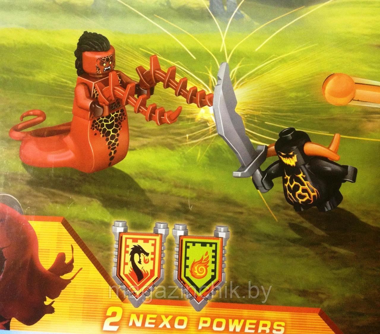 Конструктор Nexo Knights Нексо Рыцари Lele 32013 Катапульта Ланса, аналог LEGO - фото 2 - id-p125611448