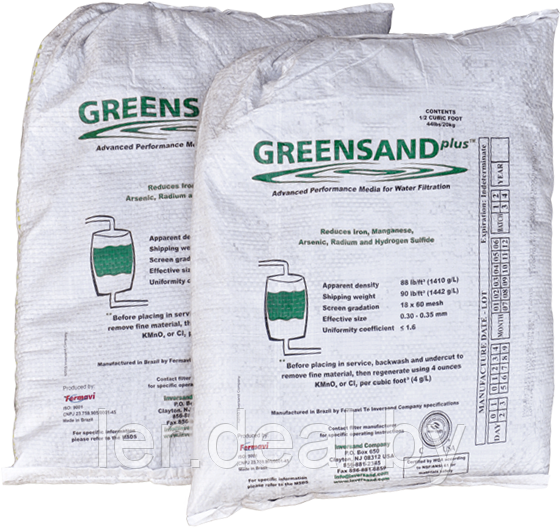 Greensand Plus (14,15 литров) Фильтрующая загрузка