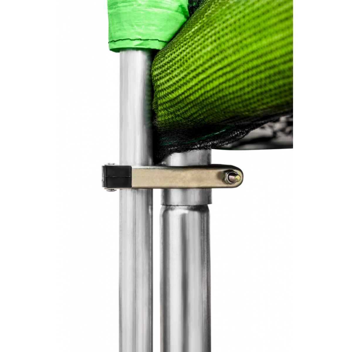 Батут Alpin 4.90 м с защитной сеткой и лестницей (зеленый) - фото 2 - id-p125622266