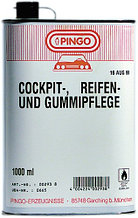 Средство для ухода за пластиком, шинами и резиной (чернитель для резины) 1000 мл PINGO Германия