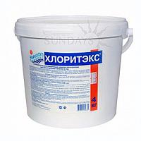 Средство для дезинфекции воды Маркопул Кемиклс Хлоритекс ударный хлор в гранулах (ведро) 4 кг