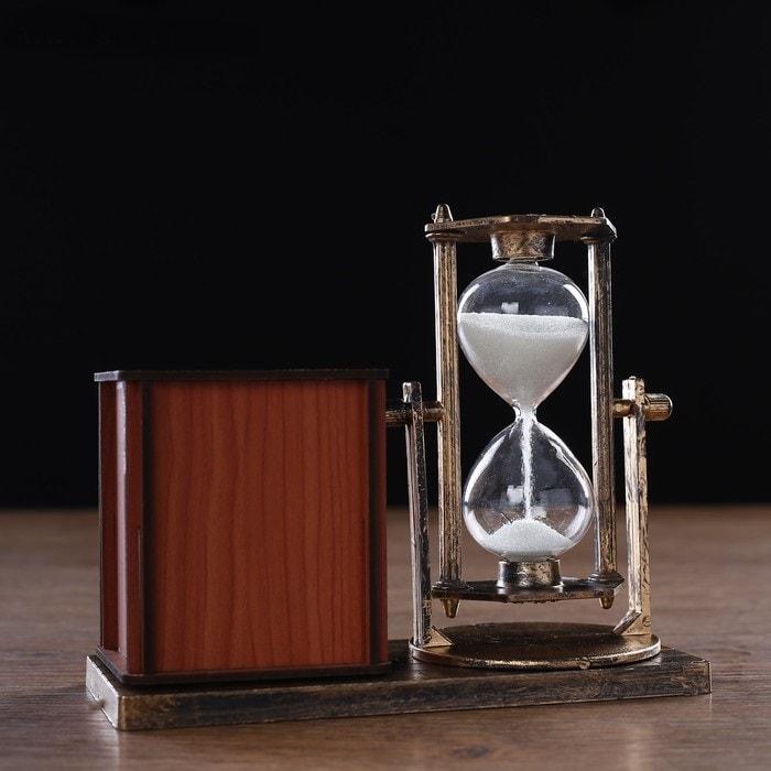 Песочные часы с карандашницей и рамкой «Нежность» - фото 2 - id-p125643664