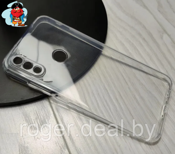 Чехол для Huawei P40 lite E силиконовый, цвет: прозрачный - фото 1 - id-p125643786