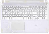 Клавиатура Sony Vaio SVF15, FIT 15 белая, с верхней панелью