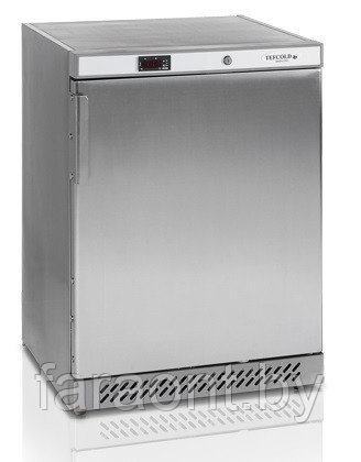Шкаф холодильный с глухой дверью TEFCOLD UR200S нержавеющий - фото 1 - id-p125710965