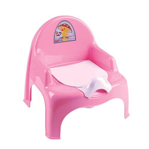 DUNYA Детский горшок-кресло 11102 Розовый/Малиновый - фото 1 - id-p125713668