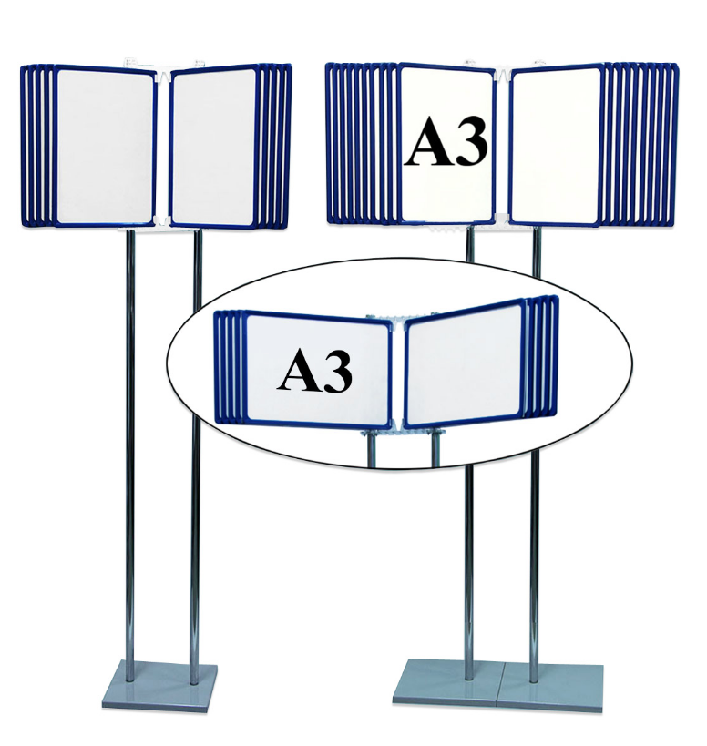 Демонстрационная система формата А3 с утяжеленным основанием - фото 1 - id-p125729227