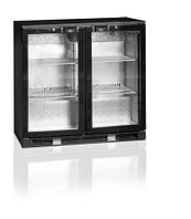 Шкаф холодильный со стеклом TEFCOLD DB200H барный черный