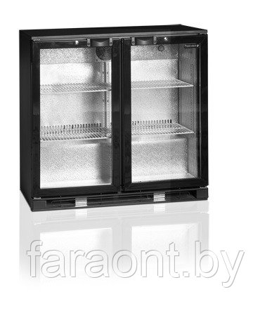Шкаф холодильный со стеклом TEFCOLD DB200H барный черный - фото 1 - id-p125730616