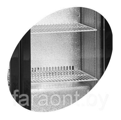 Шкаф холодильный со стеклом TEFCOLD DB200H барный черный - фото 3 - id-p125730616