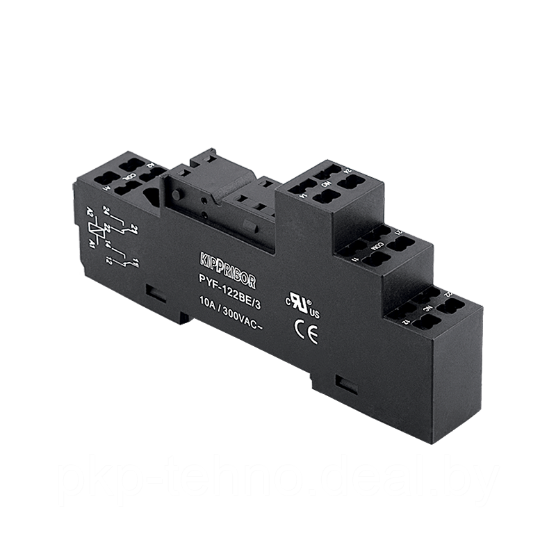 Монтажные колодки KIPPRIBOR PYF-022, PYF-122 для 2-контактных промежуточных реле - фото 5 - id-p125730434