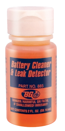 Для очистки батарей и выявления протеканий BG 885