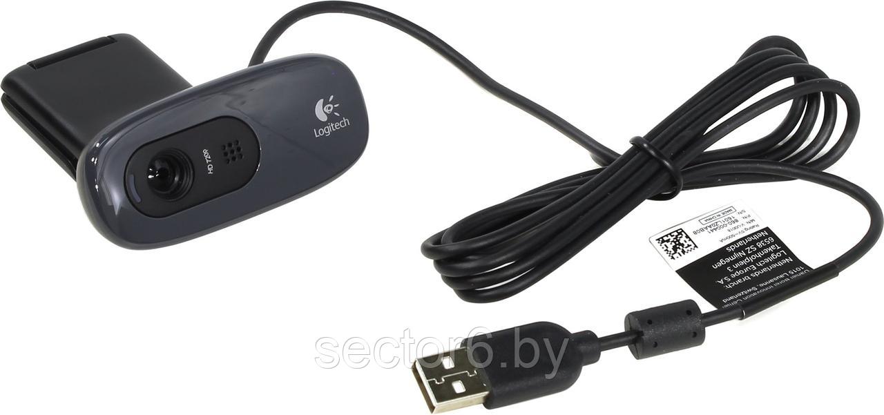 Web камера Logitech HD Webcam C270 черный [960-001063] - фото 1 - id-p125731921