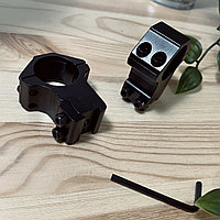 Кольца для крепления оптического прицела, 11 мм, фото 1
