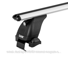 Багажник LUX для  Skoda Rapid (рест) (аэродинамическая дуга) +ЗАМОК !!!