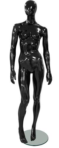 Манекен женский Glance 14 черный глянец - фото 1 - id-p125734875