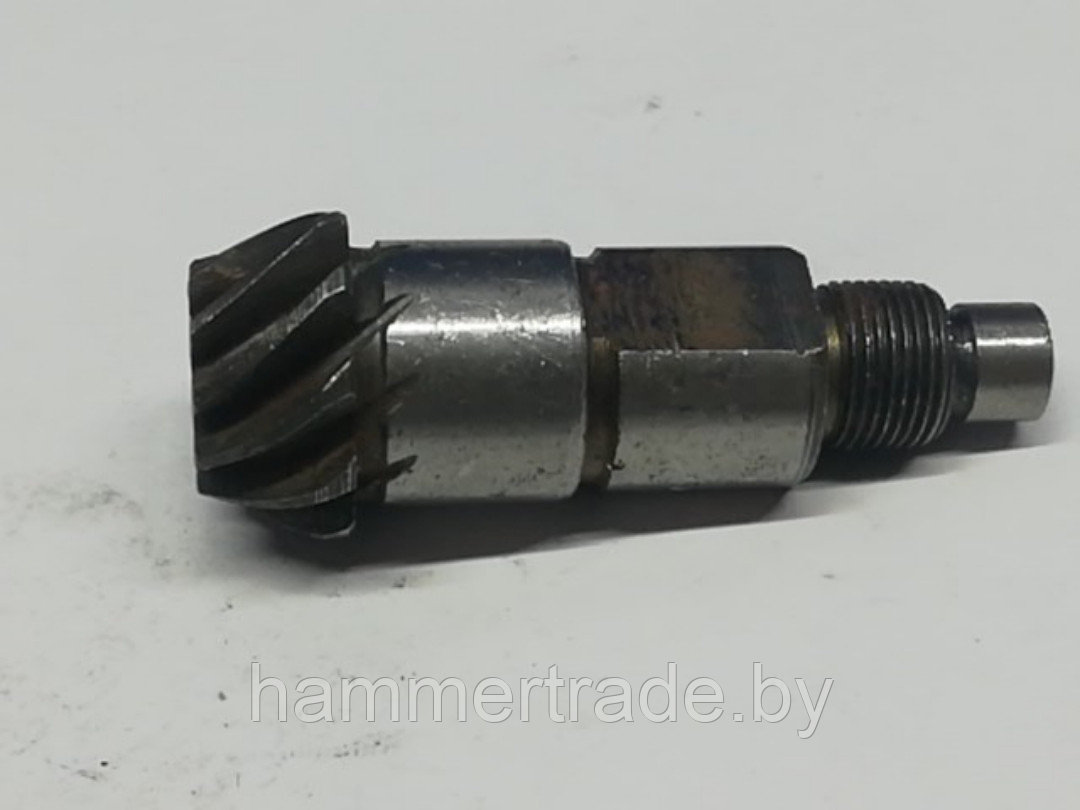 Вал-шестерня для перфоратора OMAX 04802/ EINHELL BT-RH 850 (L49*D18,5*Z10*M10 левая)