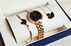 Подарочный набор Swarovski браслет подвеска часы, фото 2