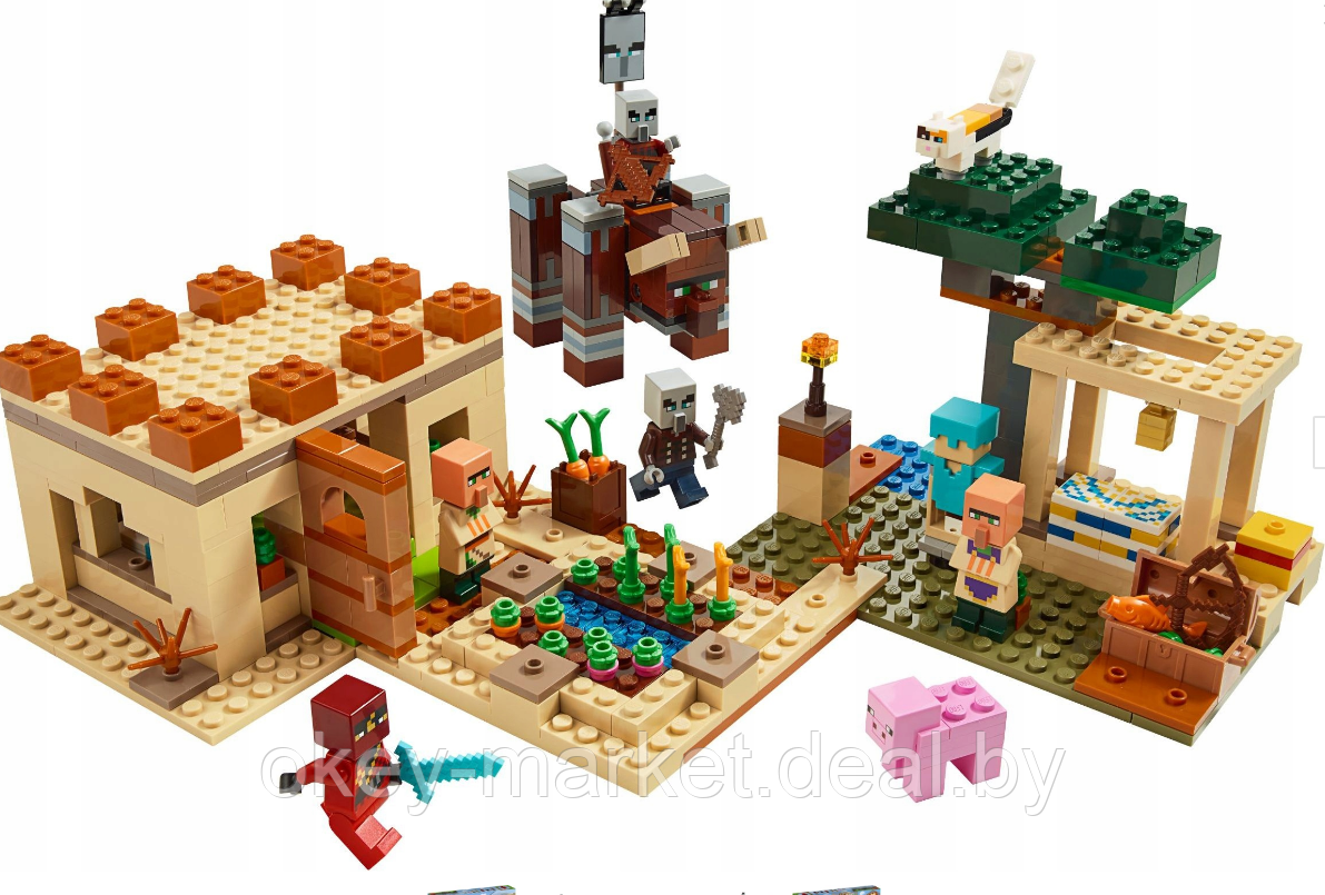 Конструктор "Патруль разбойников" LEGO Minecraft 21160 - фото 2 - id-p125735449