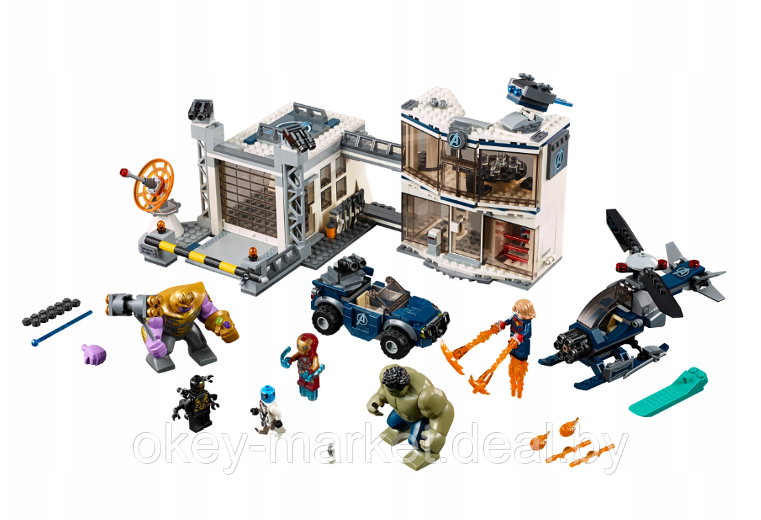 Конструктор Lego Super Heroes - Битва на базе Мстителей 76131t - фото 3 - id-p125737488