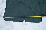 Тент (крыша) для садовых качелей Титан 2540х1470 зеленая, фото 5
