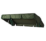 Тент (крыша) для садовых качелей Мастак-Премиум 2250х1450 бордовый, фото 3