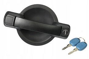 Ручка двери Фиат Добло наружная правой боковой сдвижной двери с ключами Fiat Doblo I 2000-10г.