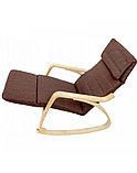 Кресло-качалка Relax F-1103 коричневое, фото 5