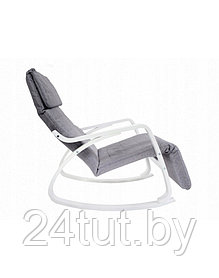 Кресло-качалка Relax F-1105 серое