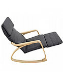 Кресло-качалка Relax F-1102 графит, фото 3