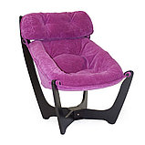 Пуфик для кресла для отдыха модель 11.2 Венге ткань Verona Cyklam, фото 5
