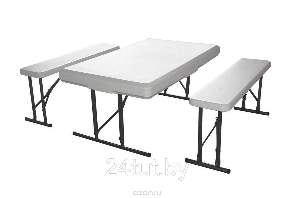 Набор мебели Green Glade WX-B113 :складной стол и 2 складные скамьи - фото 3 - id-p125773217