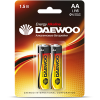 Батарейка DAEWOO LR6 BL-2 ENERGY Alkaline 20/480
