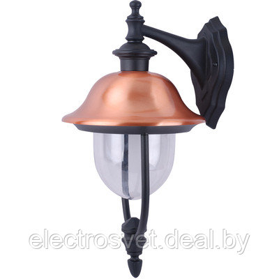 Настенный уличный фонарь светильник Arte Lamp A1482AL-1BK Barcelona - фото 1 - id-p125796849