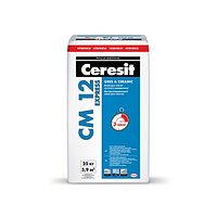 Клей для плитки ceresit см 12 express 25 кг