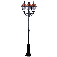 Фонарный столб Arte Lamp A1486PA-3BK Barcelona