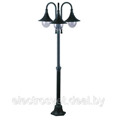Фонарный столб Arte Lamp A1086PA-3BG Malaga - фото 1 - id-p125800967