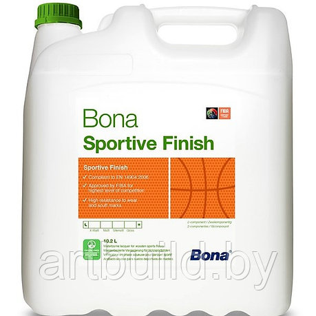 Лак для спортивных залов Bona Sportive Finish 10.4 л., фото 2