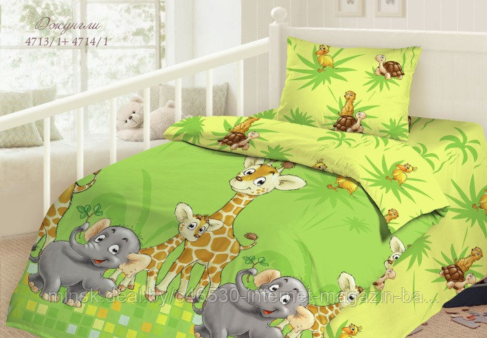 Комплект детской постели в кроватку. Детское постельное белье. - фото 5 - id-p125803559