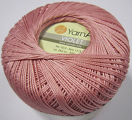 Пряжа Ярнарт Виолет (YarnArt Violet) цвет 4105 пудра