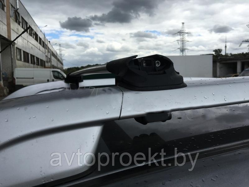Багажник Turtle AIR 1 Silver на высокий рейлинг Duster, Terrano - фото 2 - id-p125804266