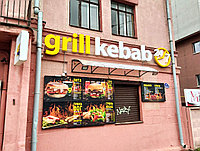 Световые буквы и световые короба для Grill kebab