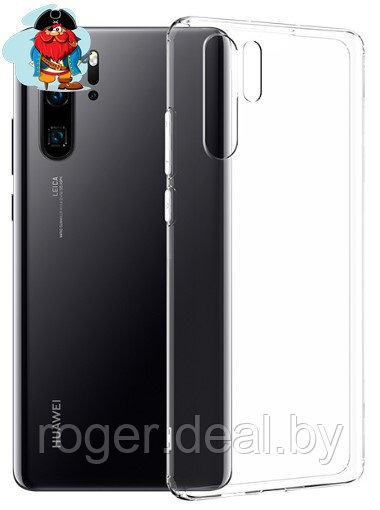 Чехол для Huawei P30 Pro силиконовый, цвет: прозрачный - фото 1 - id-p125855199
