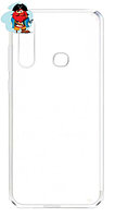 Чехол для Samsung Galaxy A8s силиконовый, цвет: прозрачный