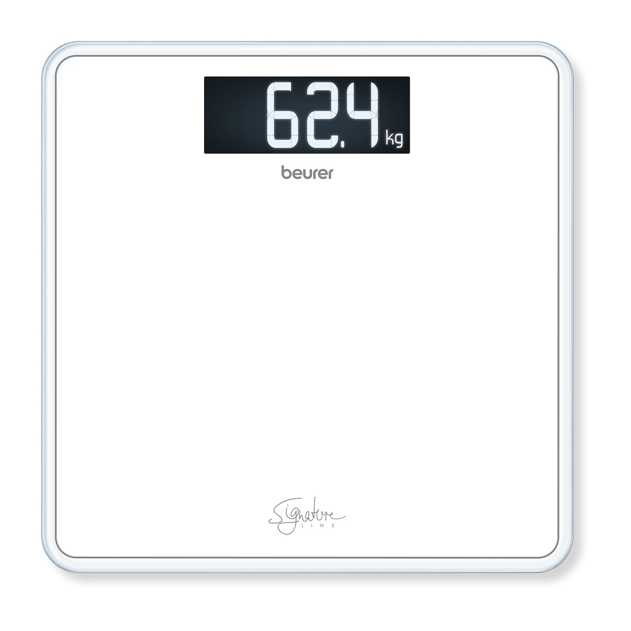 Стеклянные весы Beurer GS 400 SignatureLine (белые) - фото 2 - id-p125857014