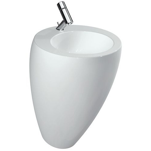 УМЫВАЛЬНИК LAUFEN ALESSI ONE 52X53 С ПЬЕДЕСТАЛОМ, ПОКРЫТИЕ LCC - фото 1 - id-p59684660