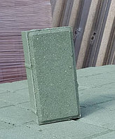 Плитка тротуарная «Кирпичик-6» П 20.10.6 Зеленая 3%