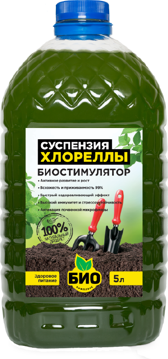 Суспензия Хлореллы 5л