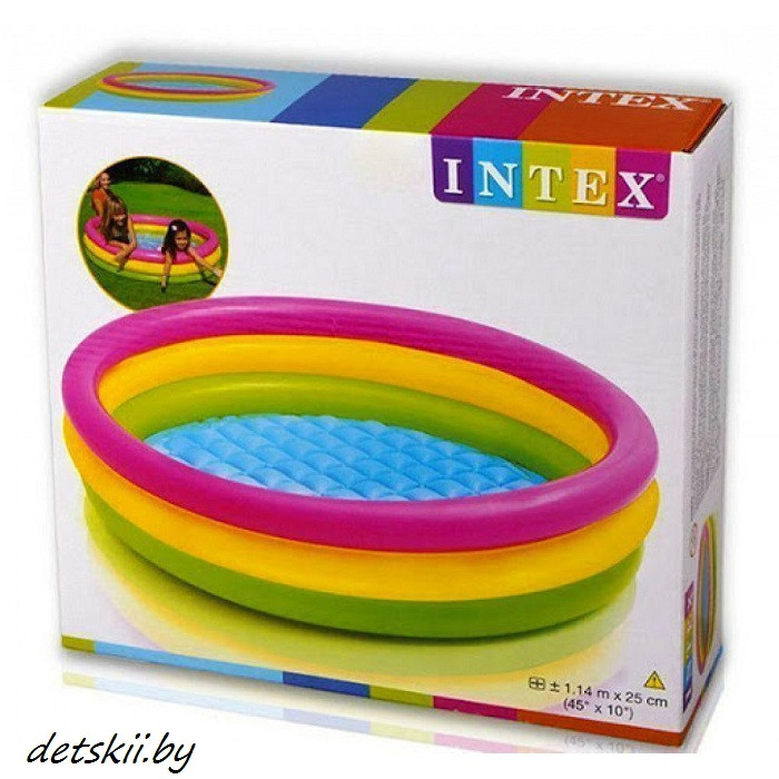 Intex Детский бассейн Отблеск заката 86см x 25см, 1-3 года - фото 2 - id-p125912251