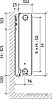 Стальной панельный радиатор Purmo Ventil Compact CV22 200x900, фото 3